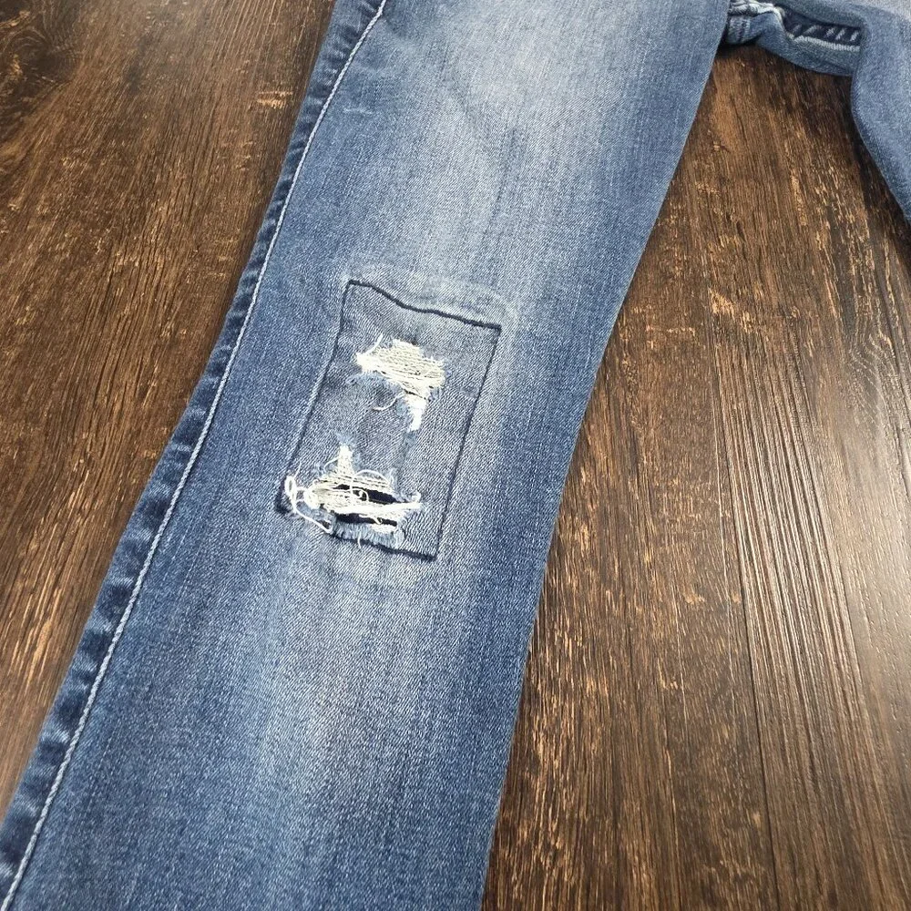 Hollister High Rise‎ Super Skinny Soft Stretch Jeans Sz 3R Long W26 L30